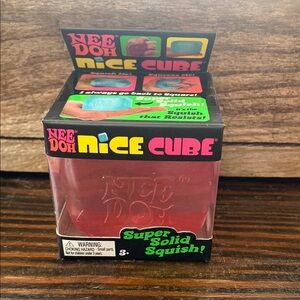 Nee Doh Nice Cube pink Squishy Toy Needoh viral TikTok Easter fidget